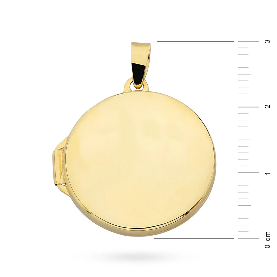 Gold Anhänger Geheimbox