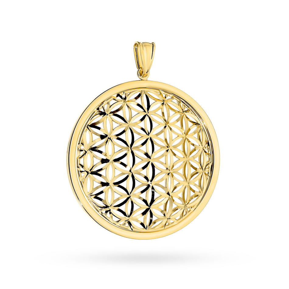 Gold Openwork Pendant