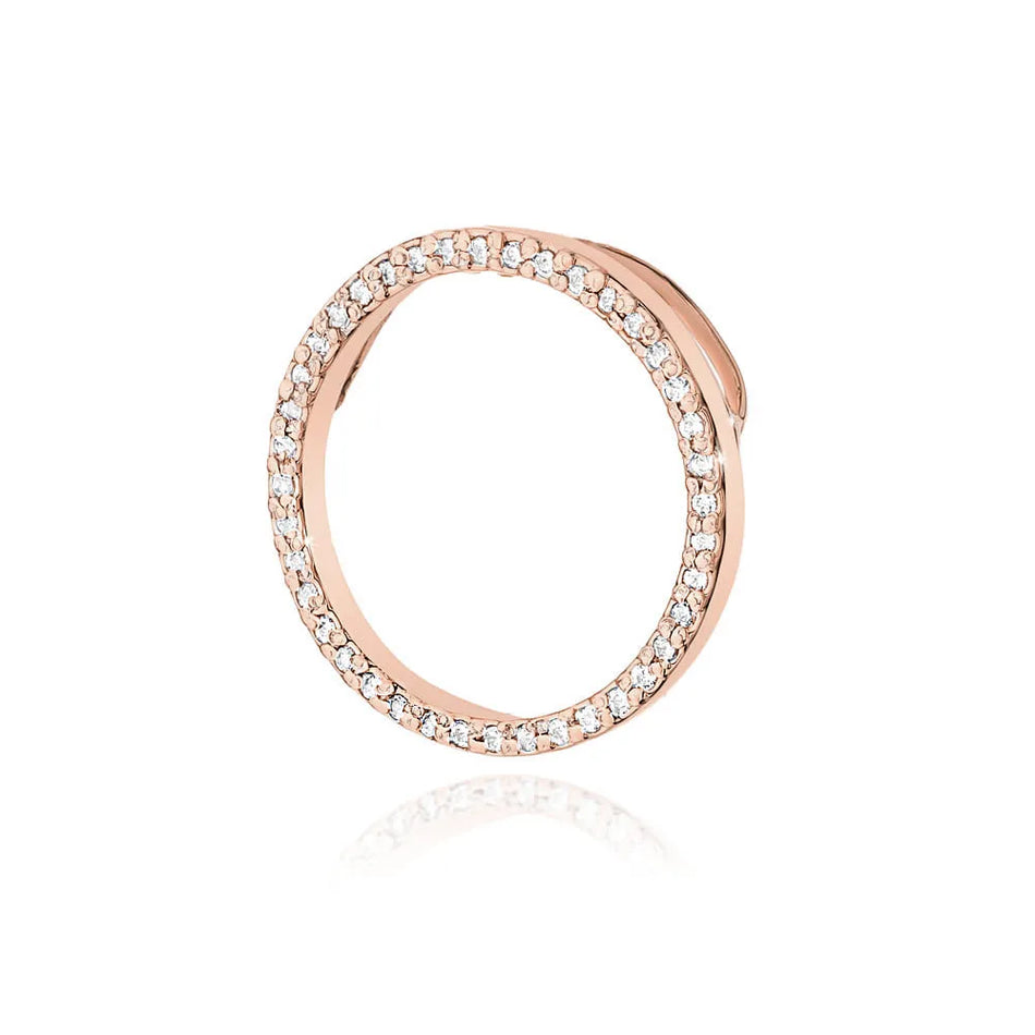 Gold Anhänger mit Diamanten