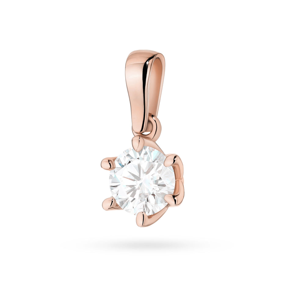 Gold Anhänger mit 1.00ct Labrodiamanten