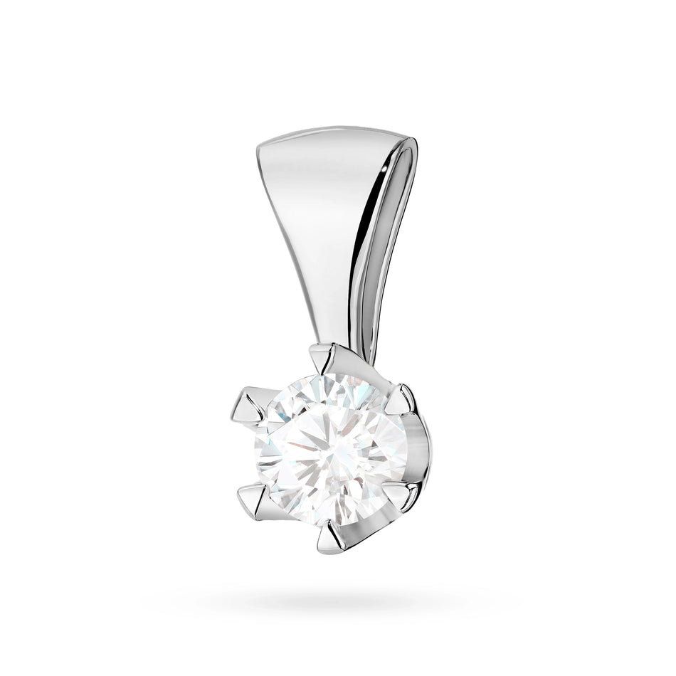 Gold Anhänger mit 0,70 ct Diamant